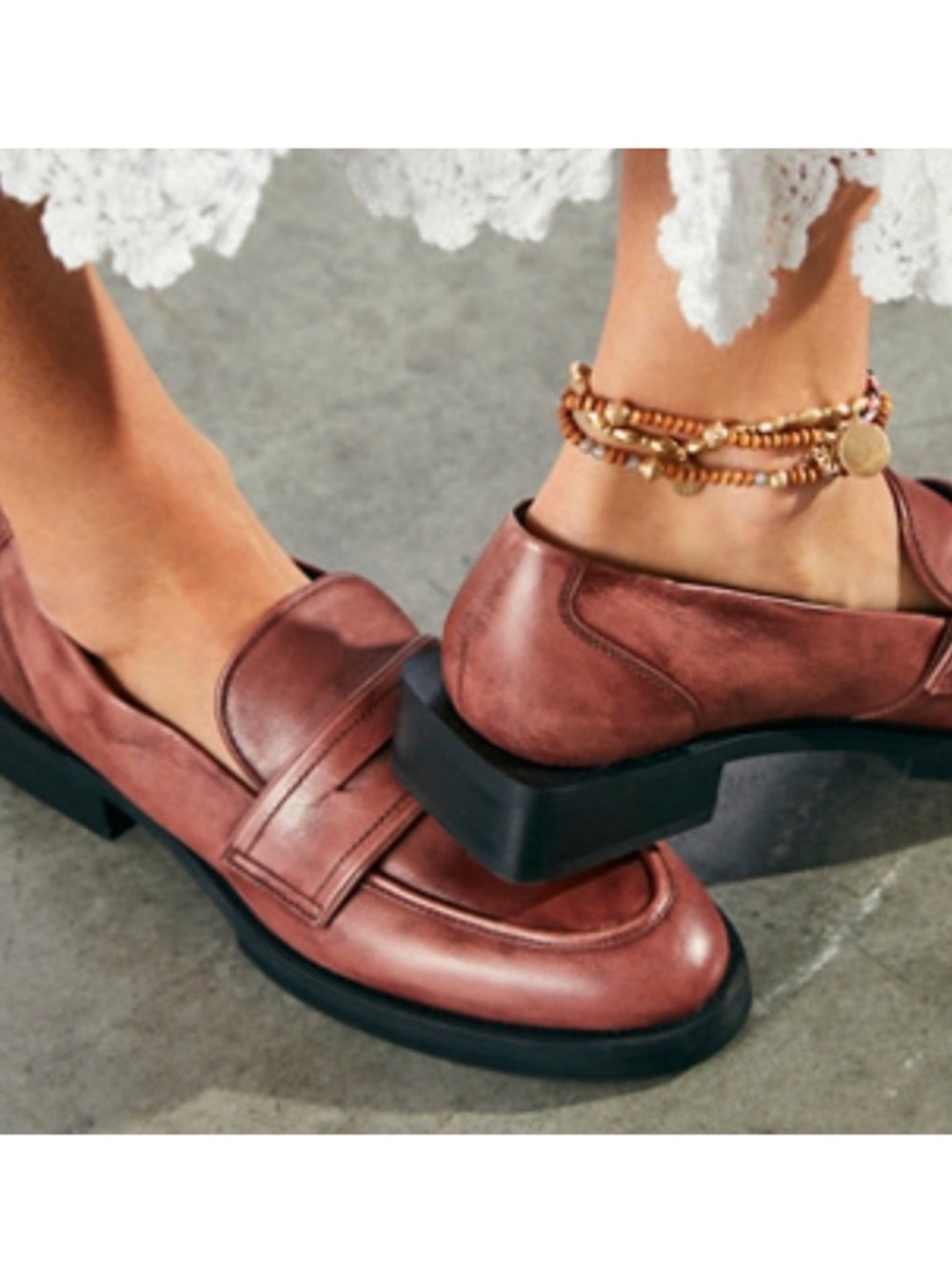 Free People Lennox Loafers 37